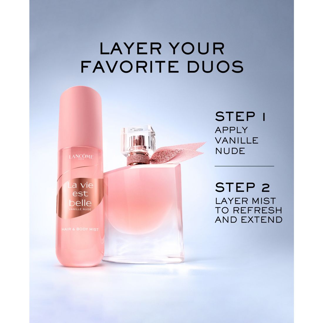 La vie est belle Vanille Nude Hair and Body Mist, Macy's Exclusive