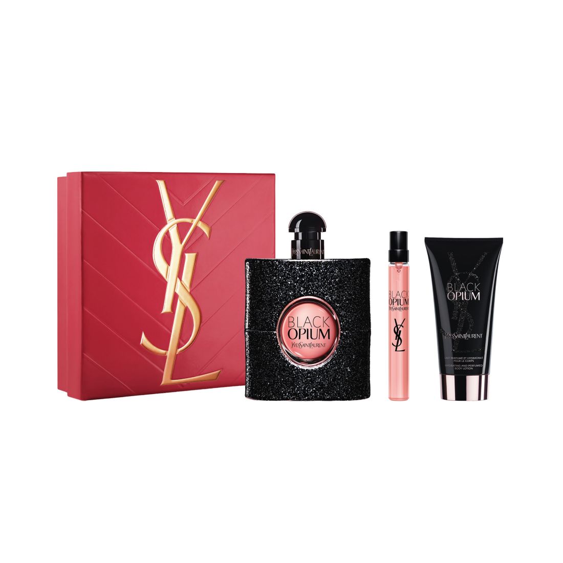 Yves Saint Laurent 3-Pc. Black Opium Eau de Parfum and Body Lotion Gift Set
