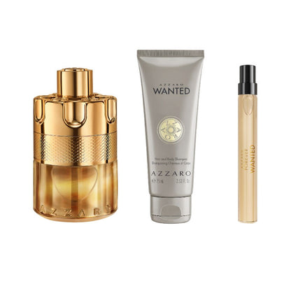 Azzaro 3-Pc. The Most Wanted Eau de Parfum Intense Gift Set with Shampoo
