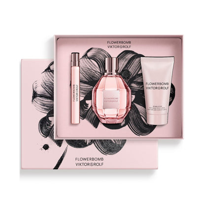 Viktor & Rolf Flowerbomb 3-Pc. Eau De Parfum Gift Set with Body Lotion