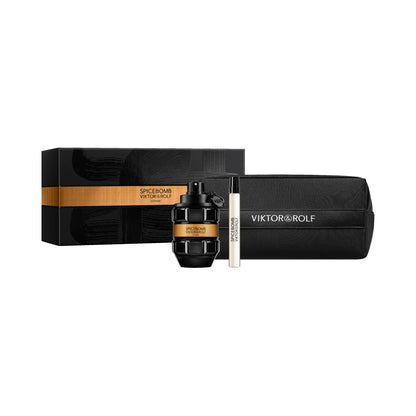 Viktor & Rolf Spicebomb Extreme 3-Pc. Eau De Parfum and Eau De Toilette Gift Set with Designer Pouch