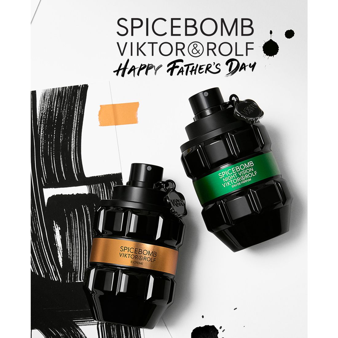 Viktor & Rolf Spicebomb Extreme 3-Pc. Eau De Parfum and Eau De Toilette Gift Set with Designer Pouch