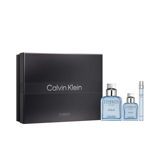 Calvin Klein Men's 3-Pc. Eternity Aqua Eau de Toilette Gift Set