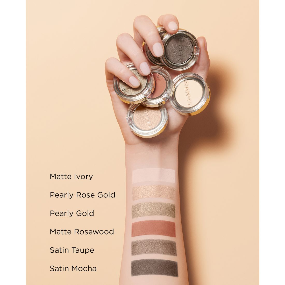 Clarins Ombre Skin Highly Pigmented & Crease-Proof Eyeshadow