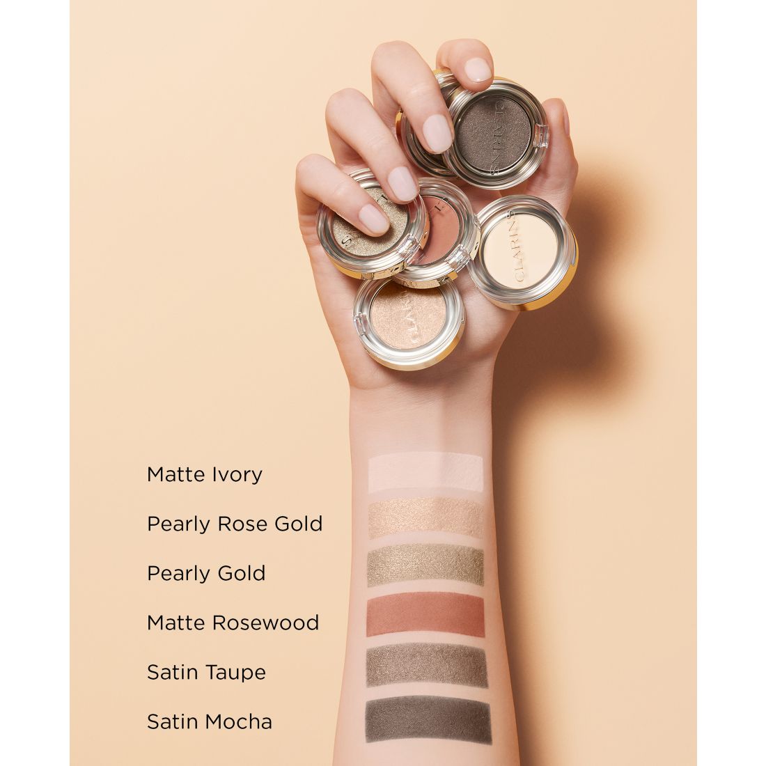 Clarins Ombre Skin Highly Pigmented & Crease-Proof Eyeshadow