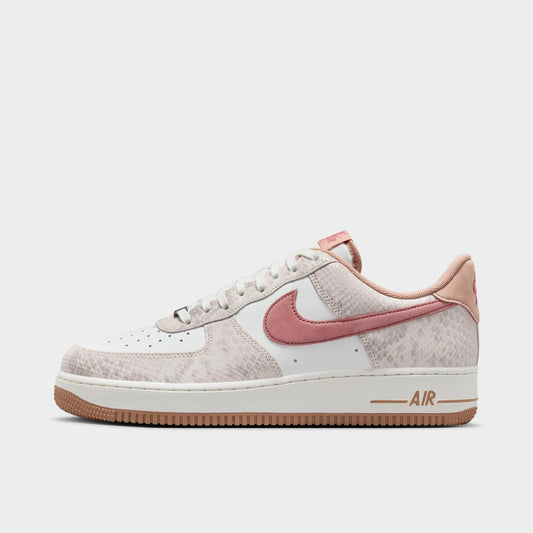 Nike Men's Air Force 1 '07 LV8 SE Year of The Snake Casual Shoes in Summit White/Sail/Dusted Clay Size: 11.5