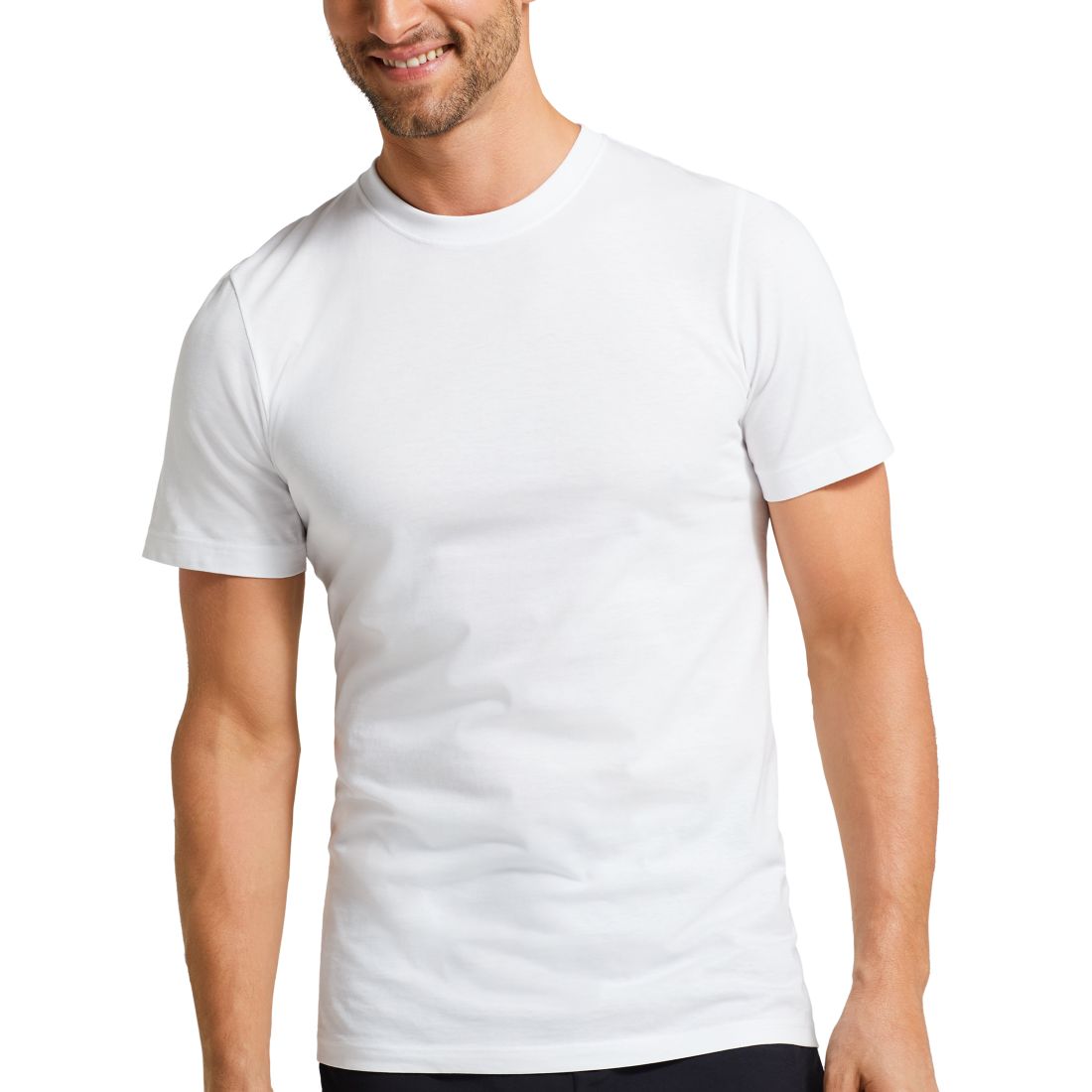 Men's Big and Tall Classic Crew Neck Undershirts, Pack of 2