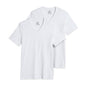 Jockey Men's Big & Tall Classic Tagless V-Neck Undershirt 2-pack