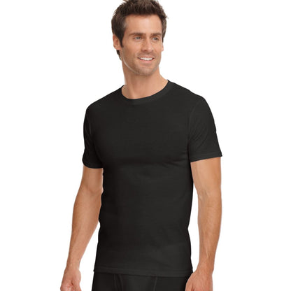 Men's Big and Tall Classic Crew Neck Undershirts, Pack of 2