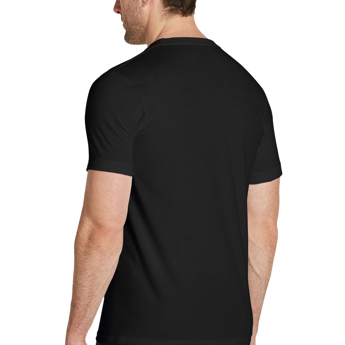 Men's Big and Tall Classic Crew Neck Undershirts, Pack of 2