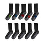 Big Boys Ultimate Crew Socks, Pack of 10