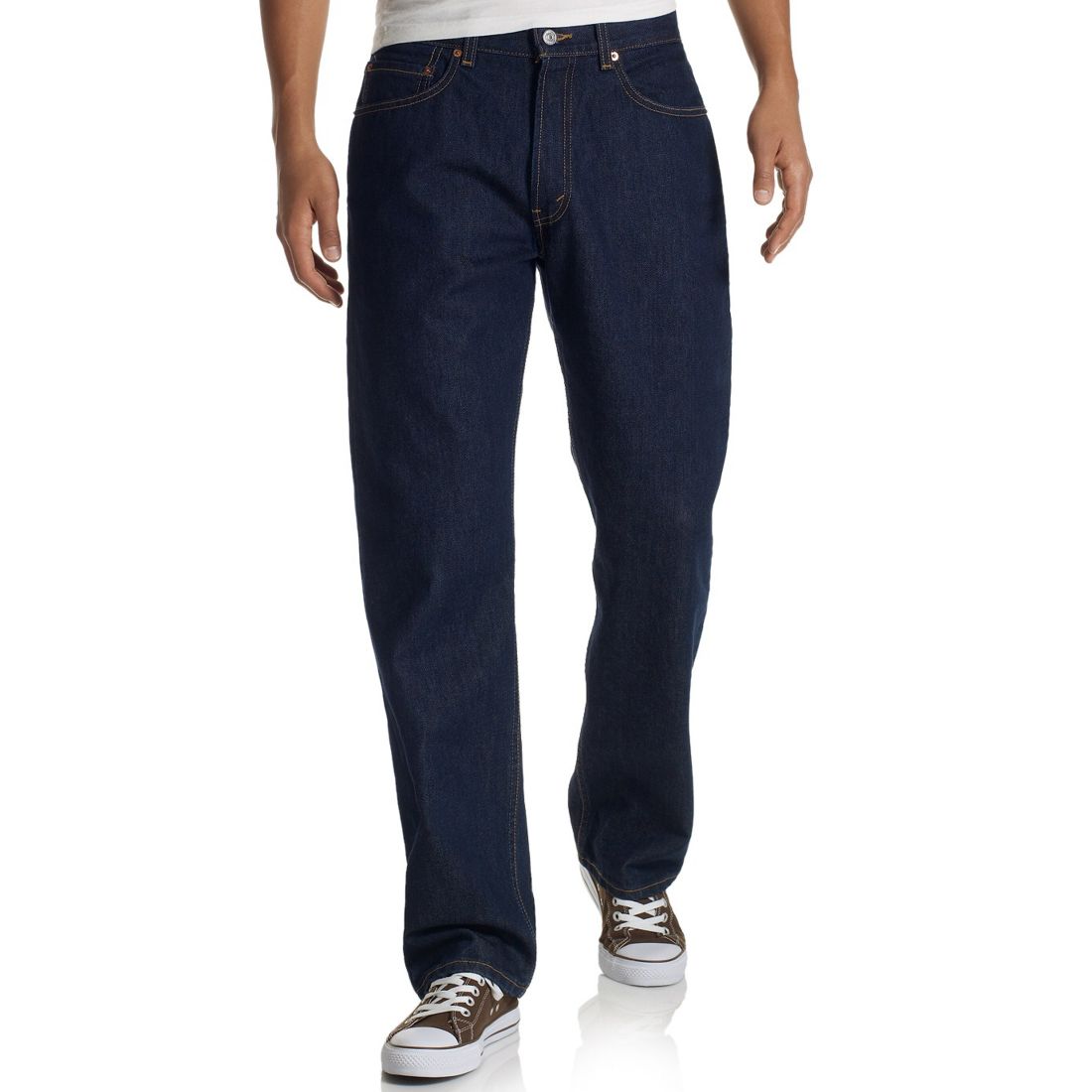 Levi's Men's 505 Regular Fit Non-Stretch Jeans