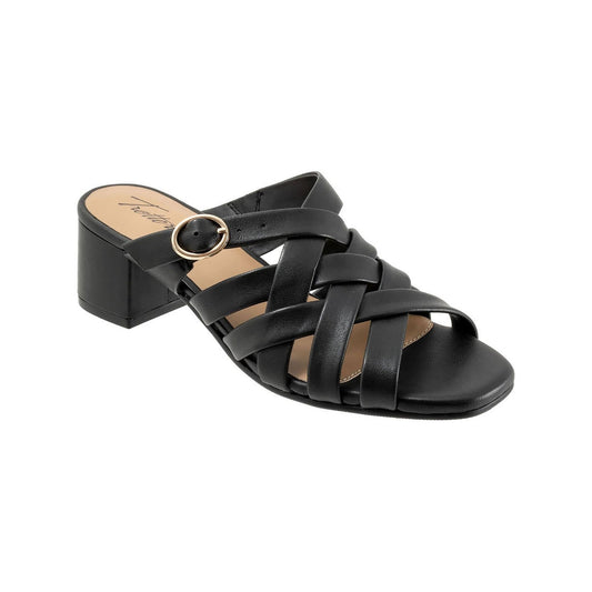 LAURI Womens Leather Square toe Strappy Sandals