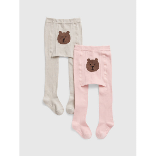 Toddler Bear Tights (2-Pack)