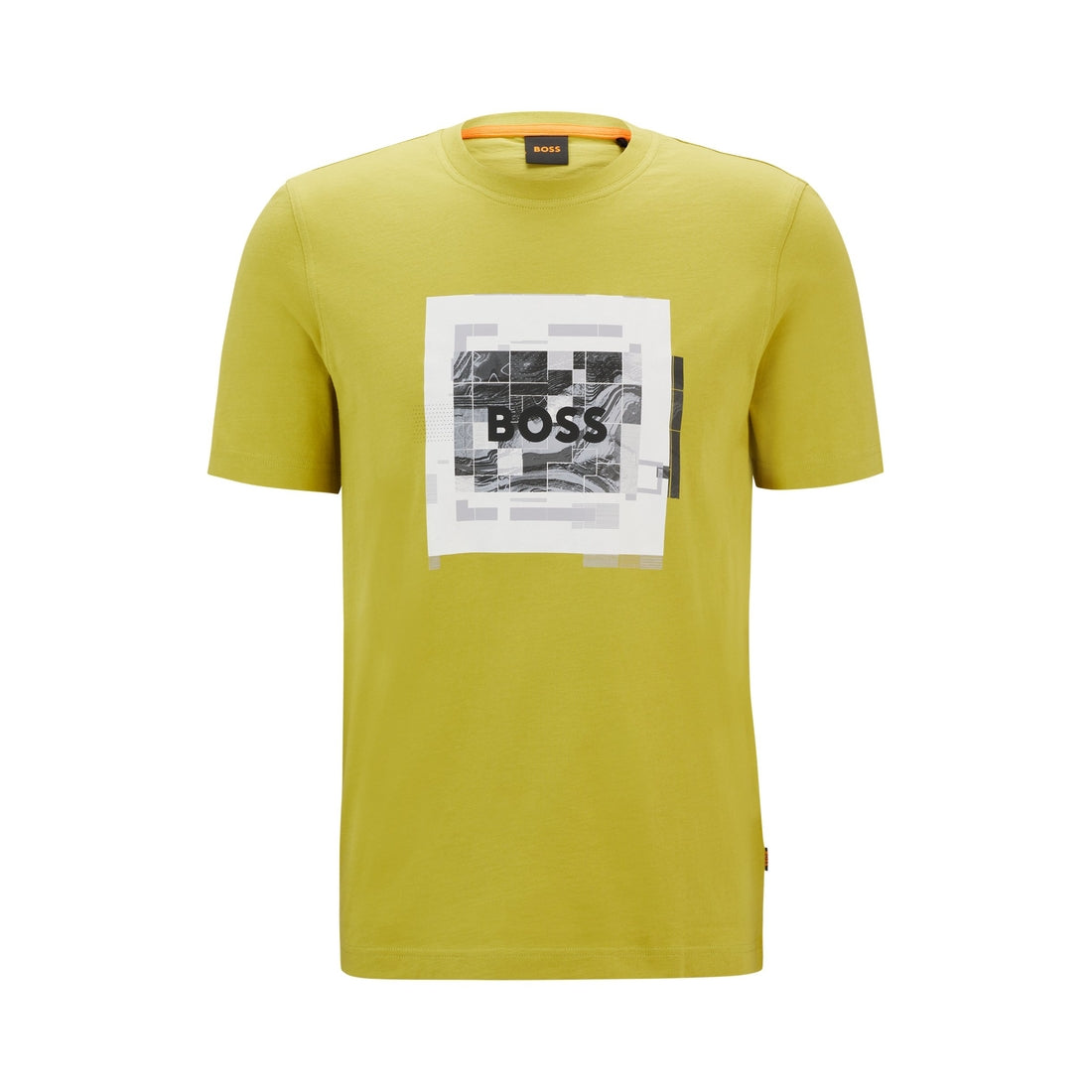 Cotton-jersey T-shirt with logo artwork