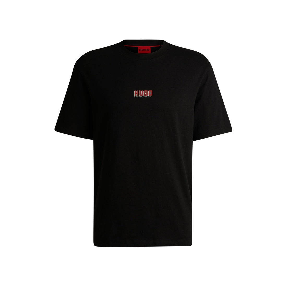 Relaxed-fit T-shirt in cotton with large rear logos