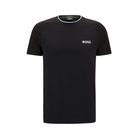 BOSS x Matteo Berrettini stretch-jersey T-shirt with signature details