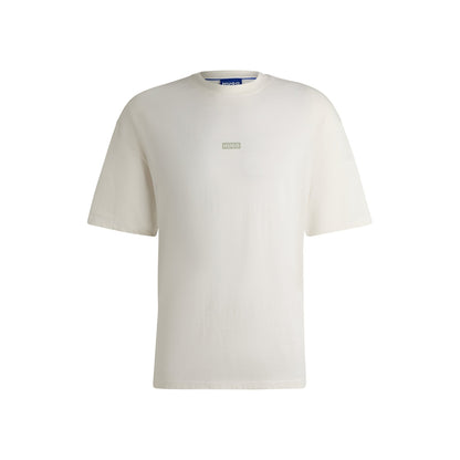 Cotton-jersey T-shirt with new-season logo story