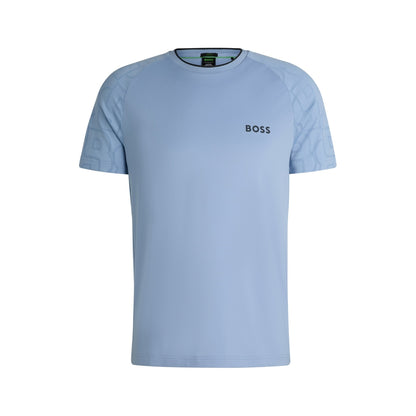 BOSS x Matteo Berrettini stretch-jersey T-shirt with signature details