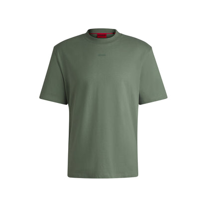 Relaxed-fit T-shirt in cotton with logo print
