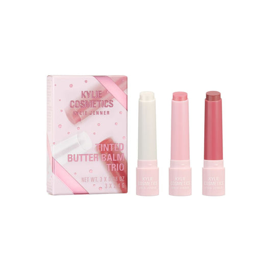 Kylie Cosmetics 3-Pc. Holiday Tinted Butter Balm Gift Set - Tinted Butter Balm Toasted Pink + Snow K