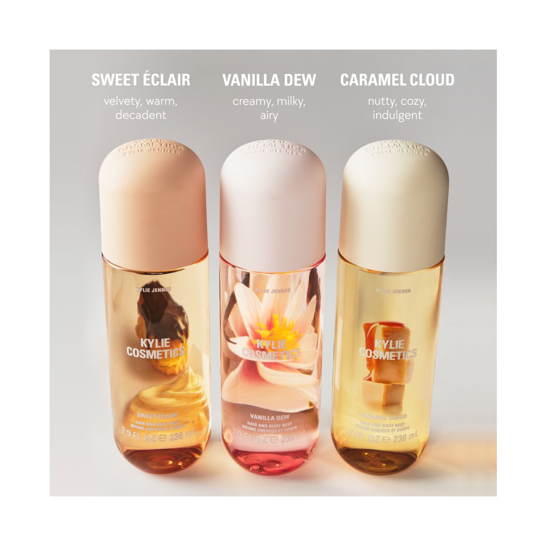 Kylie Cosmetics Vanilla Dew Hair and Body Mist, 7.9 oz.