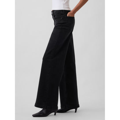 Women's High Rise Stride Wide-Leg Jeans
