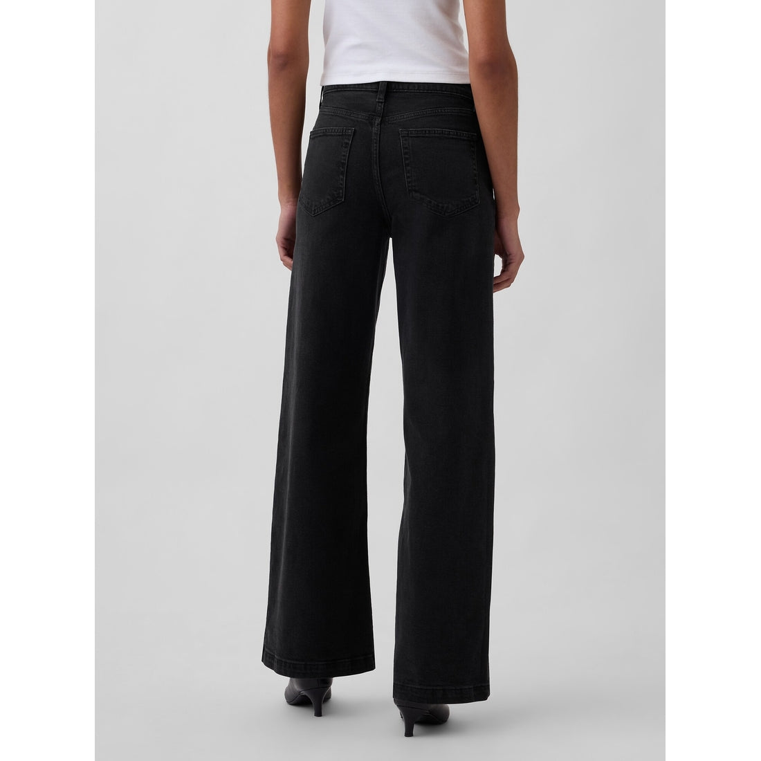 Women's High Rise Stride Wide-Leg Jeans