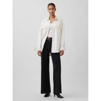 Women's High Rise Stride Wide-Leg Jeans