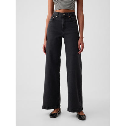Women's High Rise Stride Wide-Leg Jeans