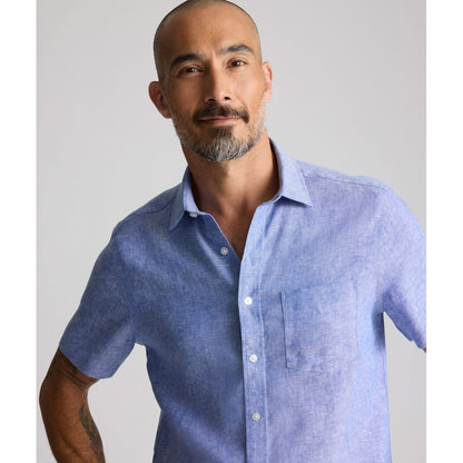 Wrinkle-Resistant Linen Short-Sleeve Cameron Shirt