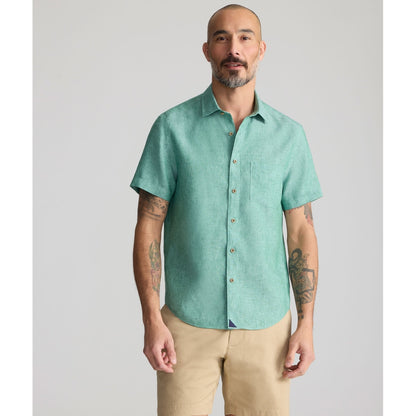 Wrinkle-Resistant Linen Short-Sleeve Cameron Shirt