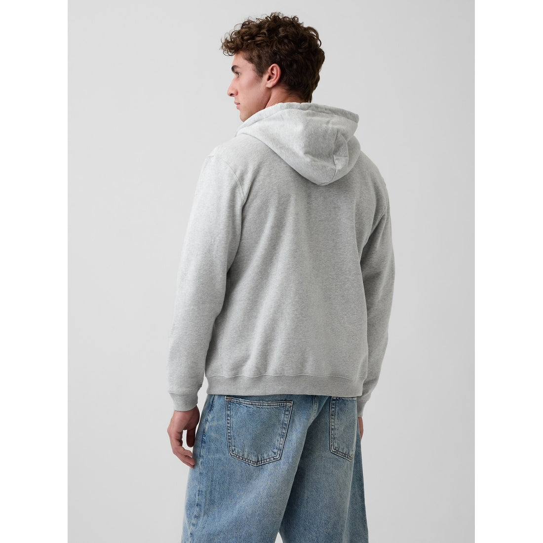 Men's Adult Vintagesoft Relaxed Zip Hoodie