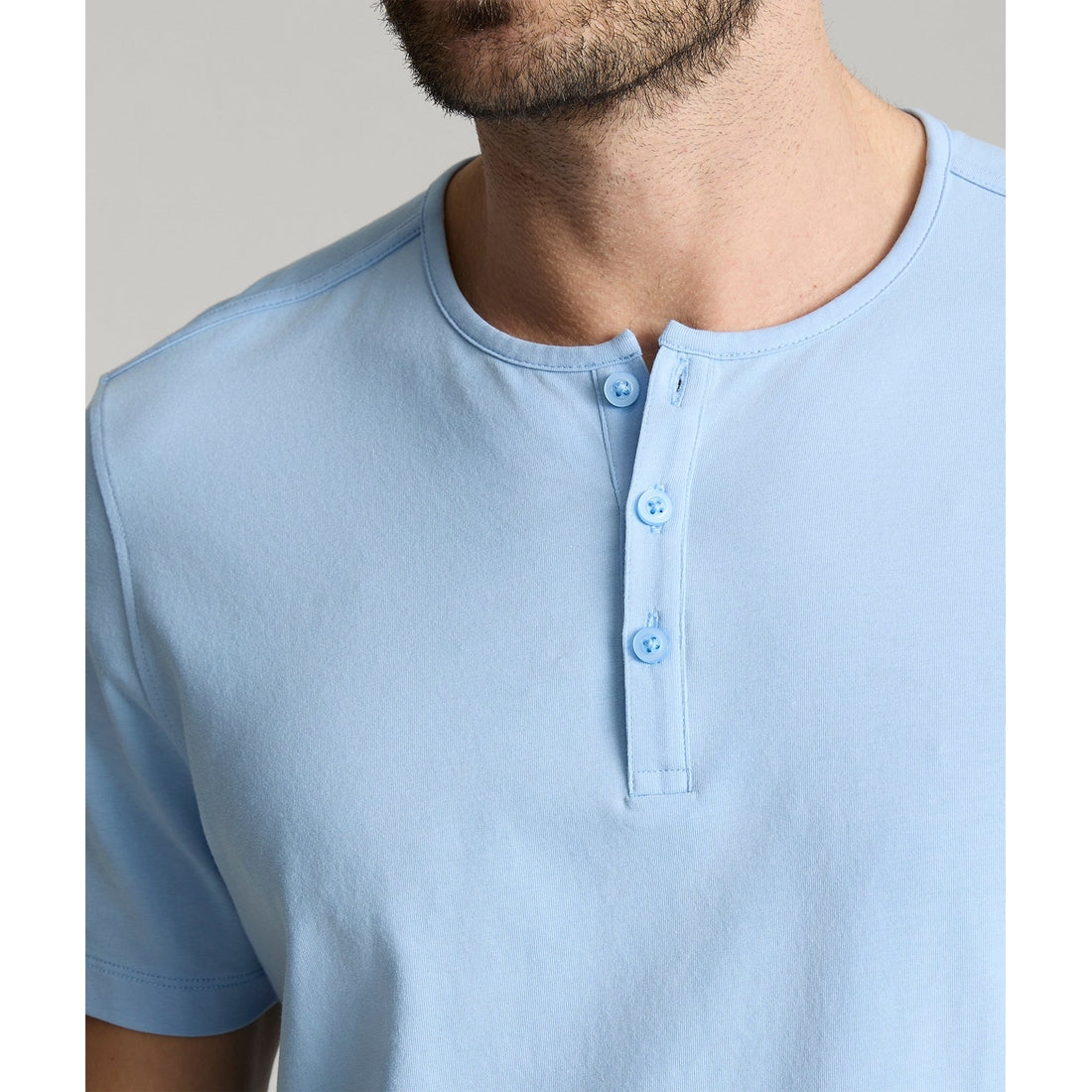 EcoSoft™ Short-Sleeve Henley