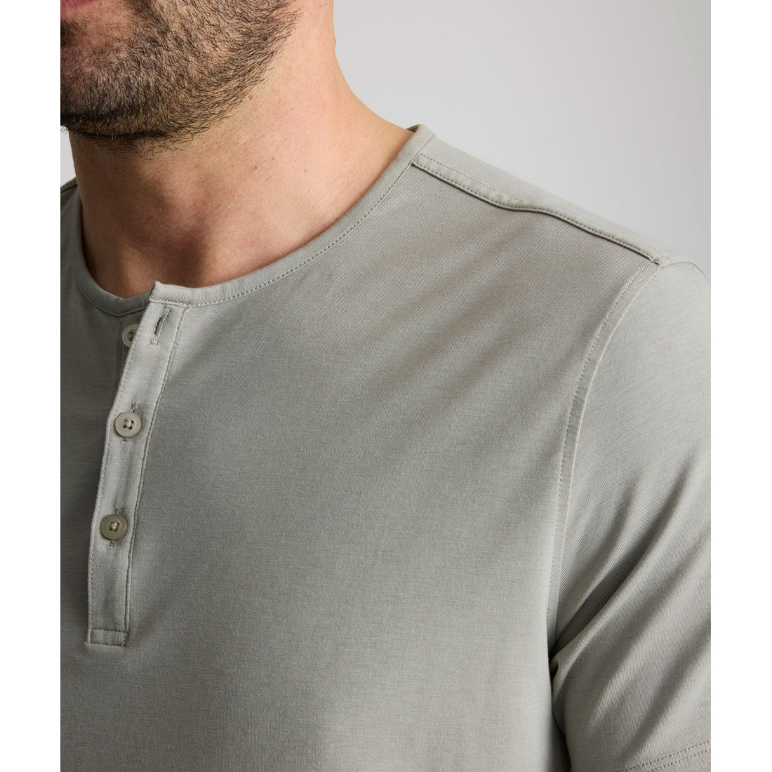 EcoSoft™ Short-Sleeve Henley