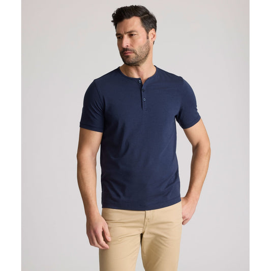 EcoSoft™ Short-Sleeve Henley
