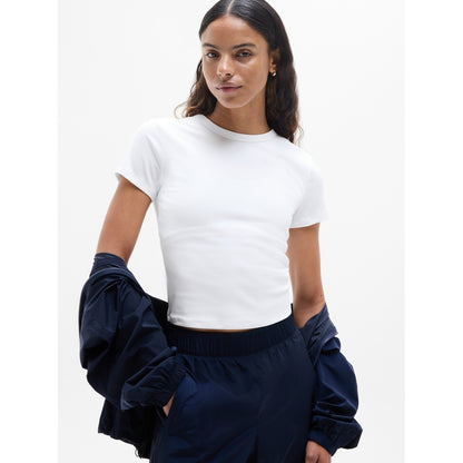 Women's Signature Rib Crop Tee