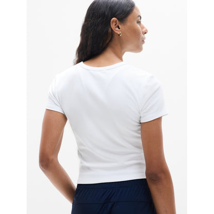 Women's Signature Rib Crop Tee