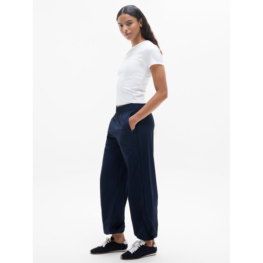 Women's Signature Rib Crop Tee