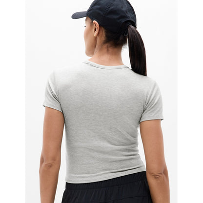 Women's Signature Rib Crop Tee