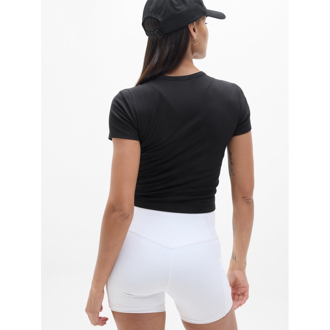 Women's Signature Rib Crop Tee