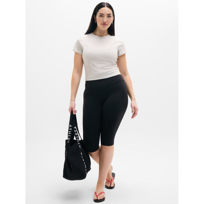 Women's Signature Rib Crop Tee