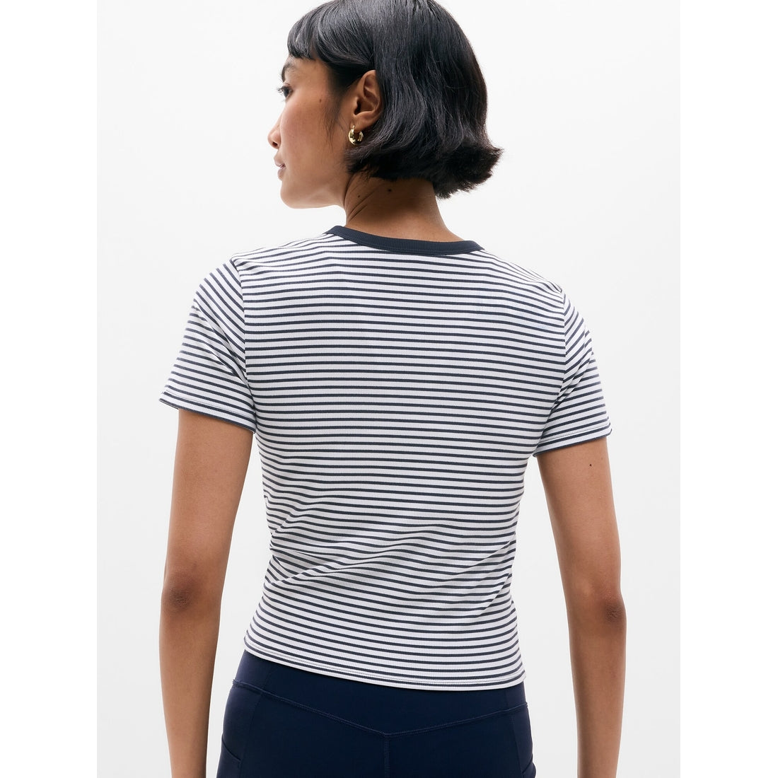 Women's Signature Rib Crop Tee