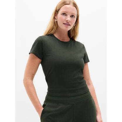 Women's Signature Rib Crop Tee