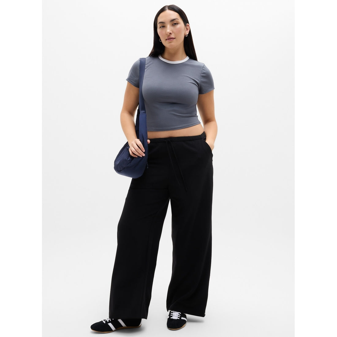 Women's Signature Rib Crop Tee
