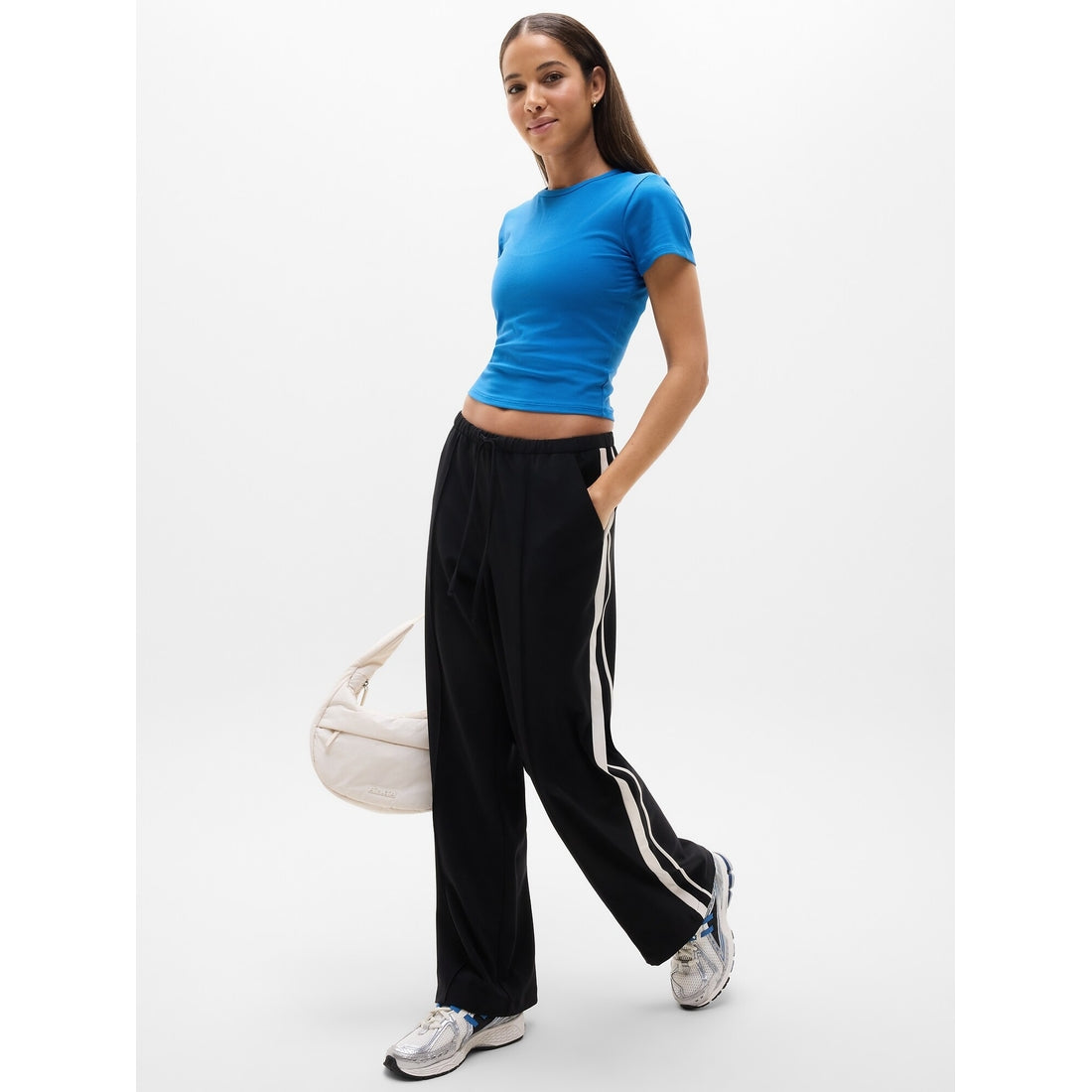 Women's Signature Rib Crop Tee