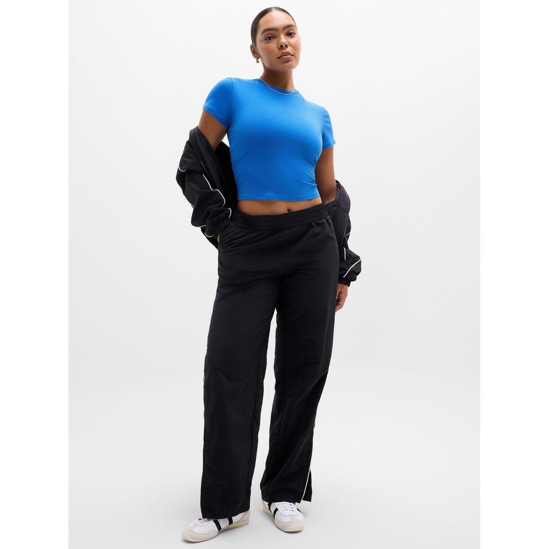 Women's Signature Rib Crop Tee