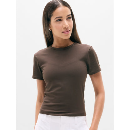 Women's Signature Rib Crop Tee