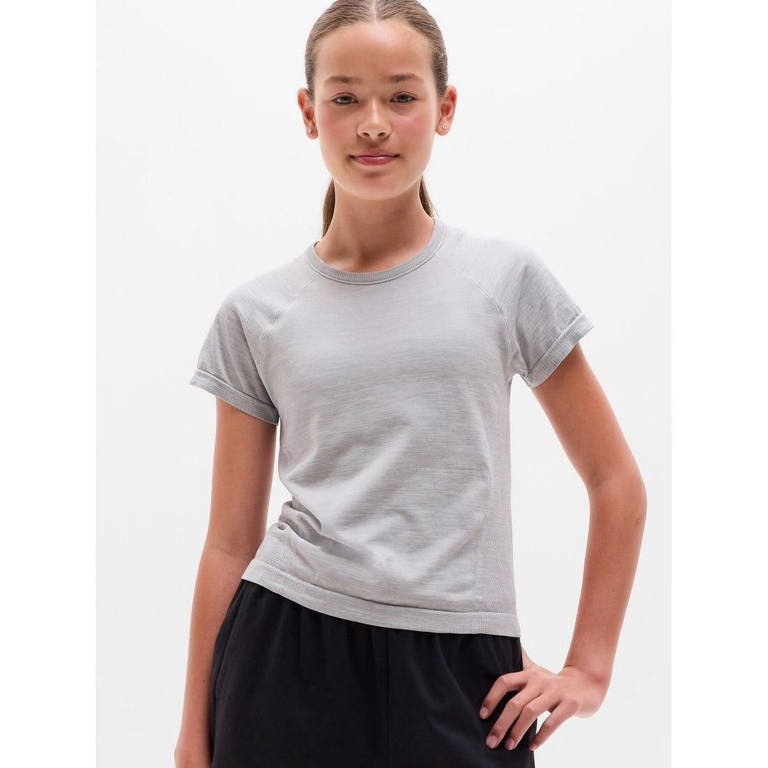 Athleta Girl Power Up Sport Length Tee