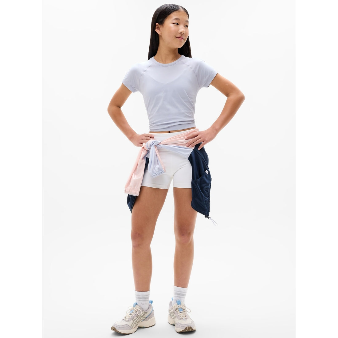 Athleta Girl Power Up Sport Length Tee